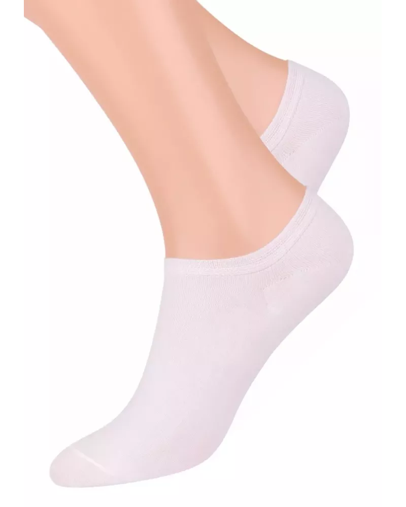 Dámské nízké ponožky 007 STEVEN | bílá | velkoobchod HOTEX