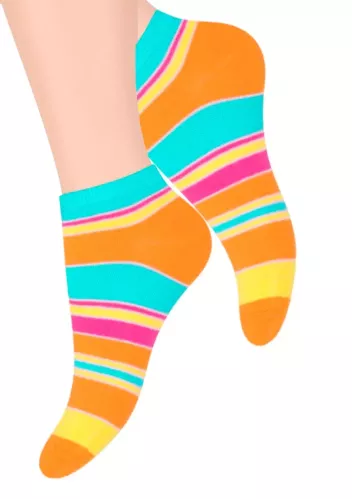 Dámské kotníkové ponožky vzor 052/11 STEVEN | velkoobchod HOTEX