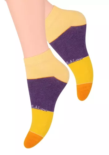 Dámské kotníkové ponožky vzor 052/5 STEVEN | velkoobchod HOTEX