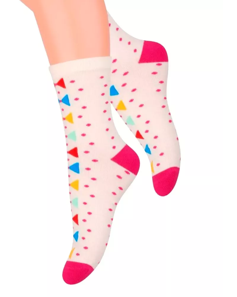 Dívčí klasické ponožky vzor 014/13 STEVEN | velkoobchod HOTEX
