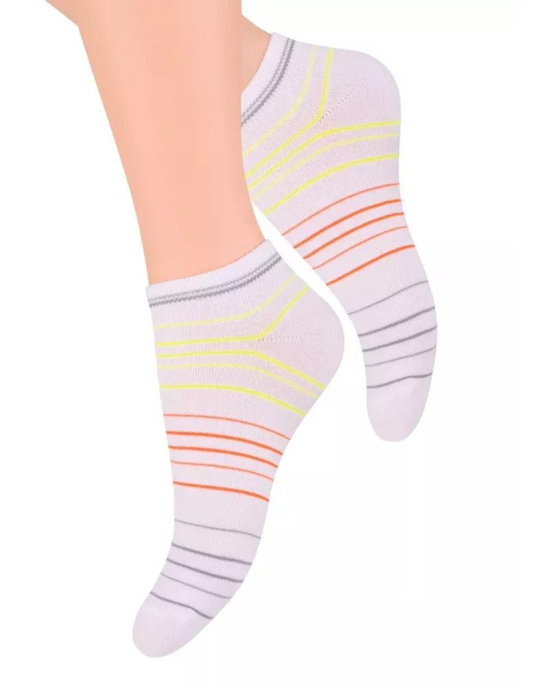 Dámské kotníkové ponožky vzor 052/4 STEVEN | velkoobchod HOTEX
