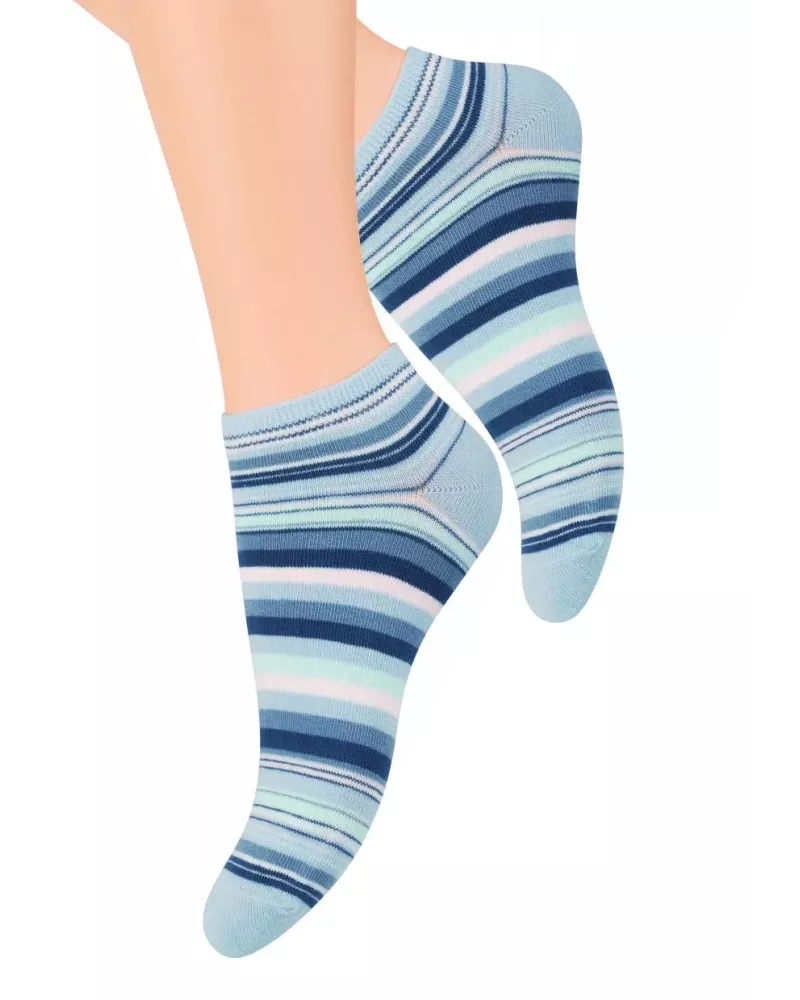 Dámské kotníkové ponožky vzor 052/1 STEVEN | velkoobchod HOTEX