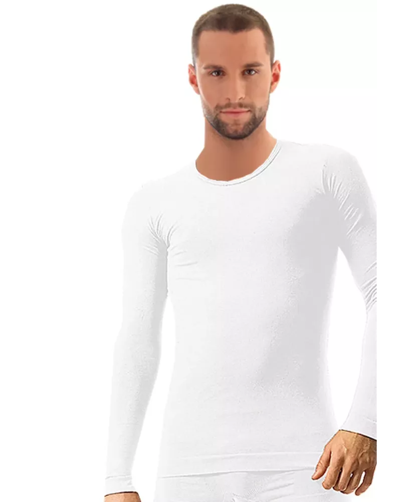 Pánské tričko Cotton LS01120 BRUBECK