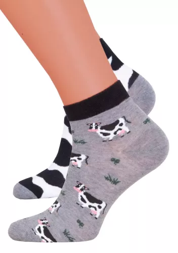 Dámské kotníkové ponožky 034/021 MORE