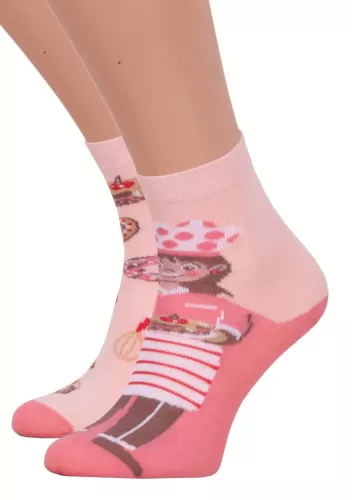 Dívčí klasické ponožky 014/434 STEVEN