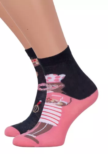 Dívčí klasické ponožky 014/435 STEVEN