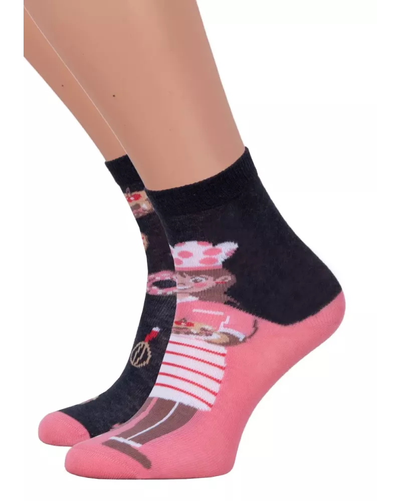 Dívčí klasické ponožky 014/435 STEVEN