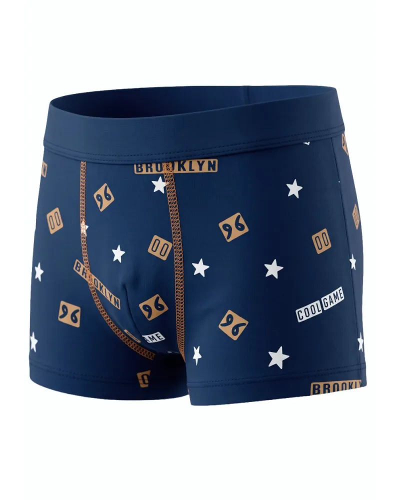 Chlapecké boxerky U203 RISVEGLIA ČERNÁ