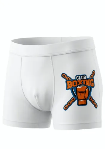 Chlapecké boxerky 1703 RISVEGLIA bílá