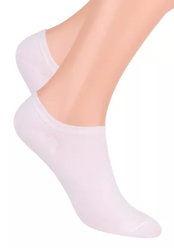 Pánské nízké ponožky 007 STEVEN | bílá | velkoobchod HOTEX